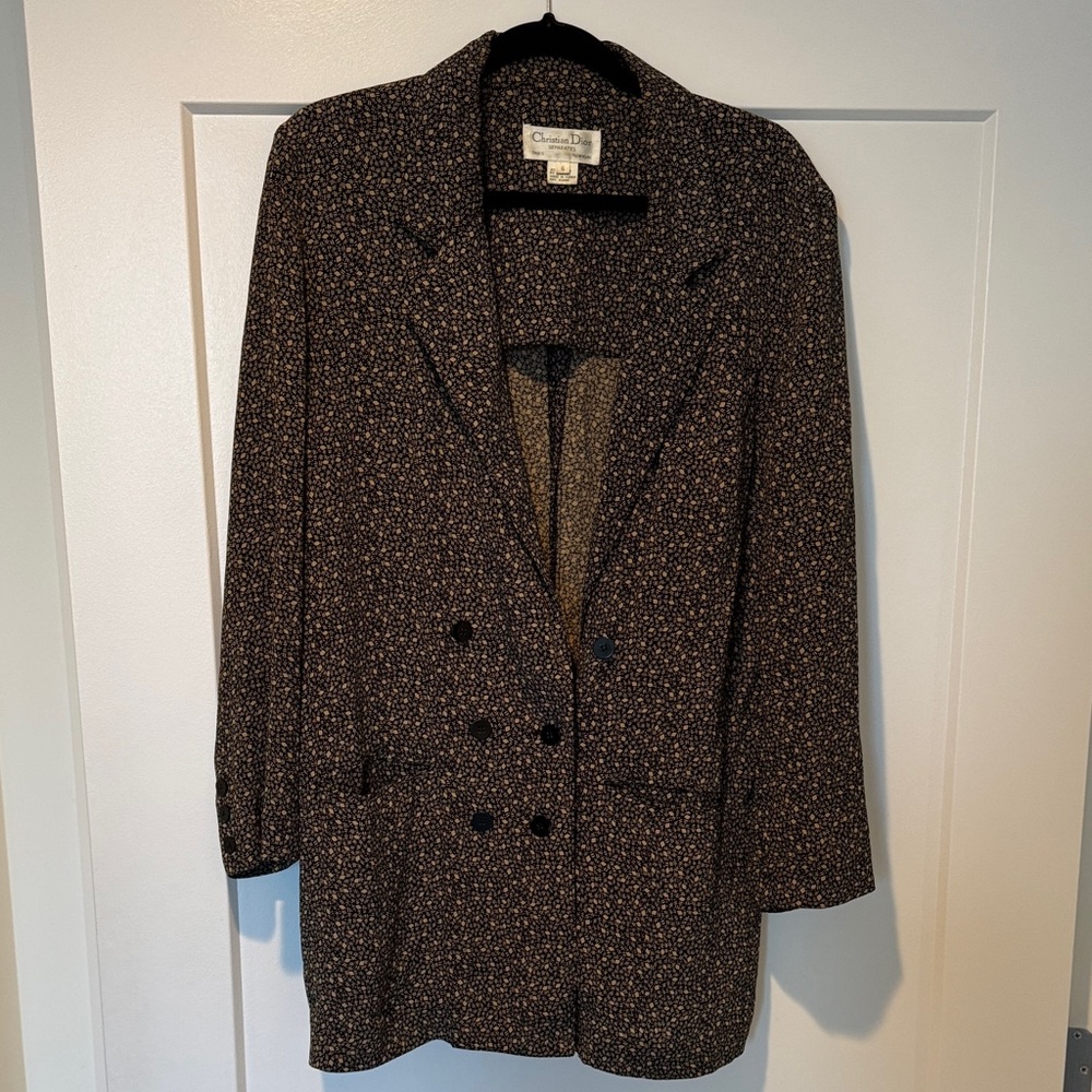 Vintage Christian Dior Separates Blazer